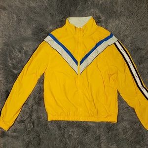 Victoria's Secret Pink! Anorak Full Zip Yellow